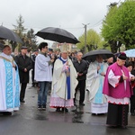 Powitanie ikony MB Częstochowskiej w Dąbrowicach