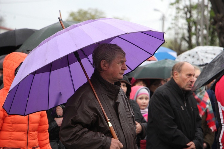 Powitanie ikony MB Częstochowskiej w Dąbrowicach