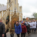 Powitanie ikony MB Częstochowskiej w Dąbrowicach