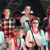Dzieci z izbickiej szkoły podczas V Jarmarku Folklorystycznego, którym zakończyło się XXIV Śląskie Beranie.