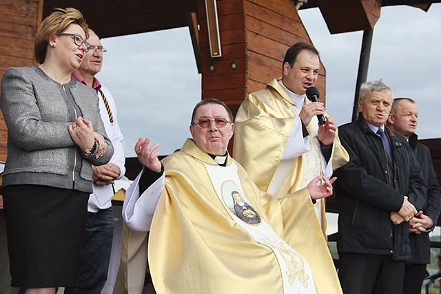 Choroba nie odebrała o. Olesiakowi pogody ducha.