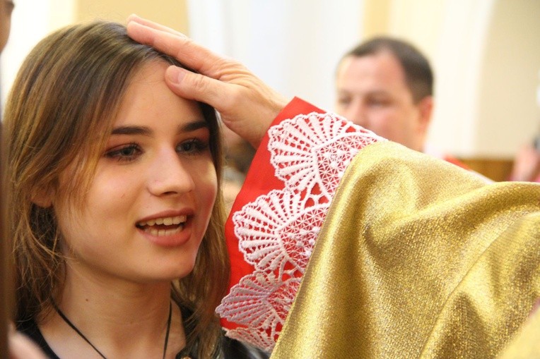 Bierzmowanie w Mościcach