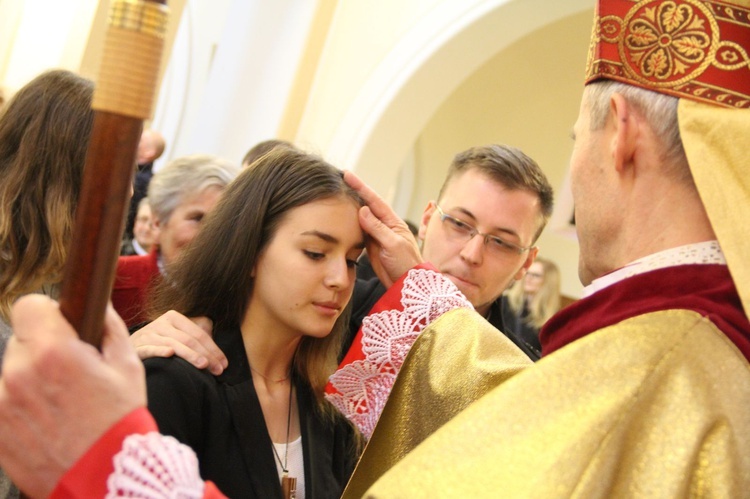 Bierzmowanie w Mościcach