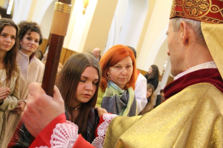 Bierzmowanie w Mościcach