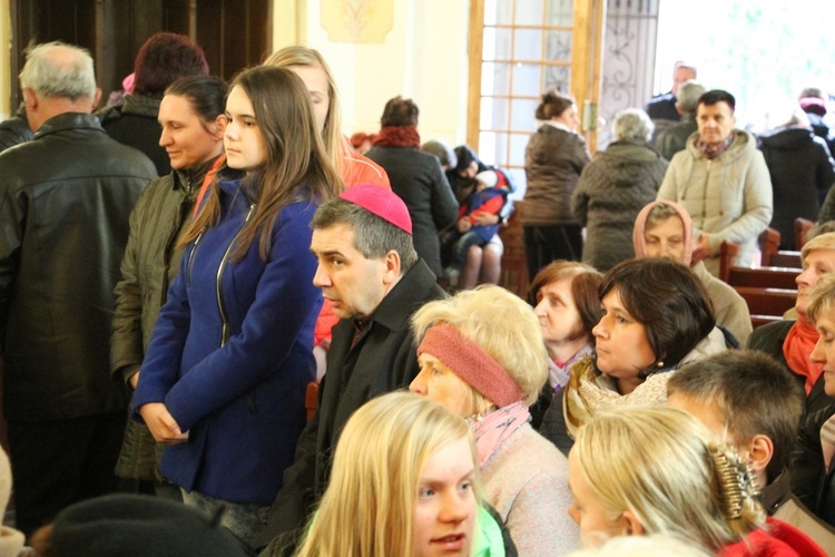 Powitanie ikony MB Częstochowskiej w Dzierzbicach