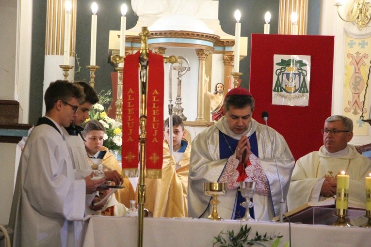 Powitanie ikony MB Częstochowskiej w Dzierzbicach