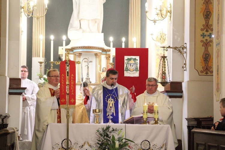 Powitanie ikony MB Częstochowskiej w Dzierzbicach