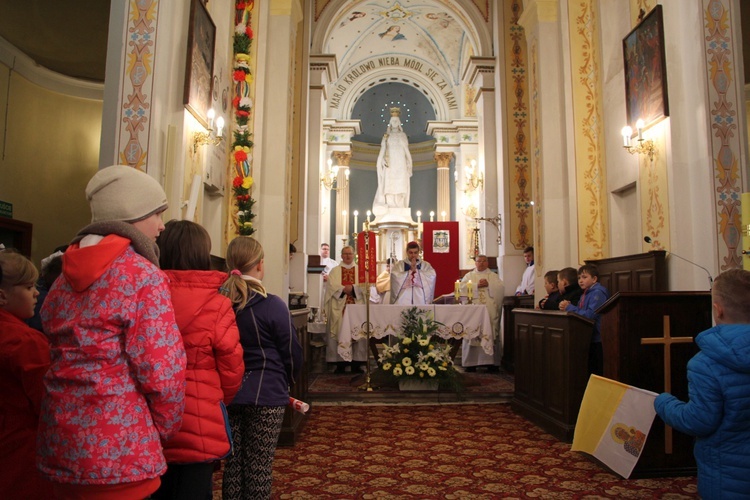 Powitanie ikony MB Częstochowskiej w Dzierzbicach