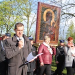 Powitanie ikony MB Częstochowskiej w Dzierzbicach