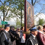 Powitanie ikony MB Częstochowskiej w Dzierzbicach