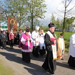 Powitanie ikony MB Częstochowskiej w Dzierzbicach