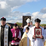 Powitanie ikony MB Częstochowskiej w Dzierzbicach