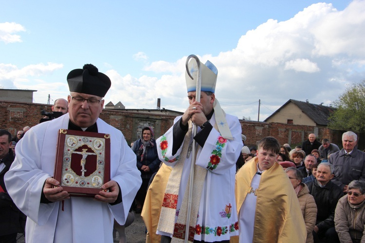 Powitanie ikony MB Częstochowskiej w Dzierzbicach