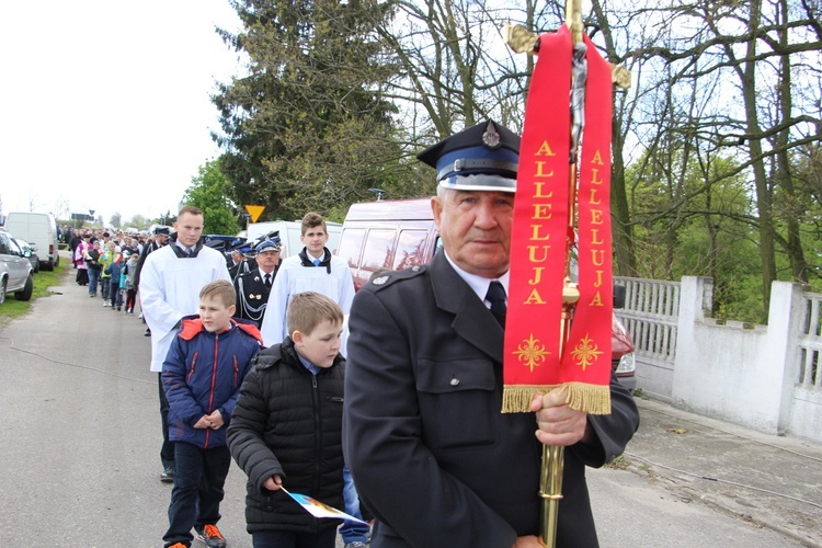 Powitanie ikony MB Częstochowskiej w Dzierzbicach