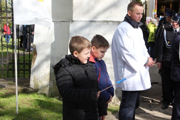 Powitanie ikony MB Częstochowskiej w Dzierzbicach