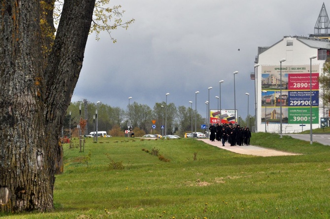 Pielgrzymka WSD na Górę Chełmską