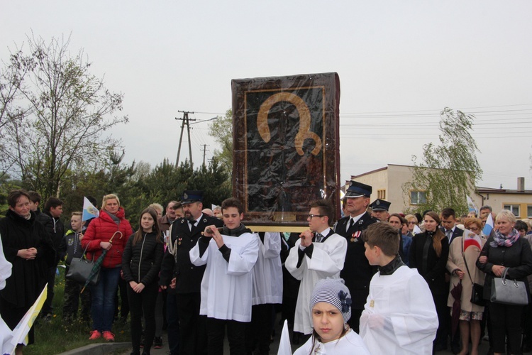 Powitanie ikony MB Częstochowskiej w Rdutowie