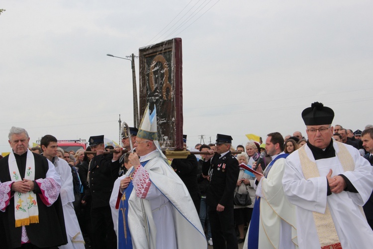 Powitanie ikony MB Częstochowskiej w Rdutowie