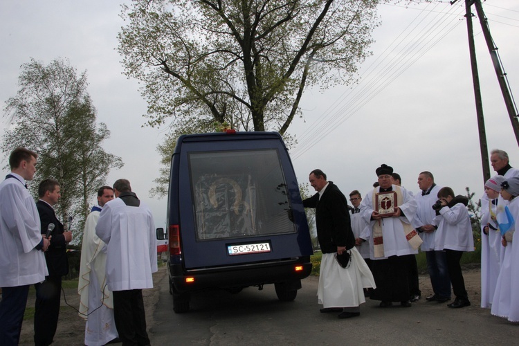 Powitanie ikony MB Częstochowskiej w Rdutowie
