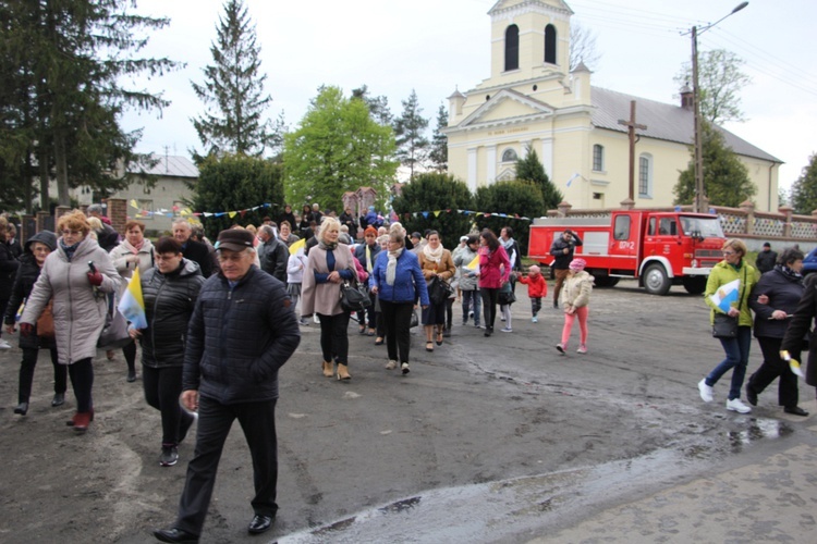 Powitanie ikony MB Częstochowskiej w Rdutowie