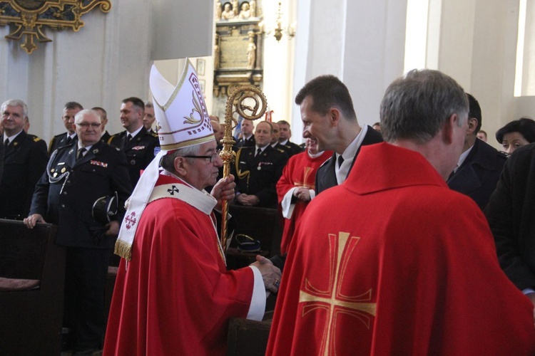 Msza św. w intencji strażaków