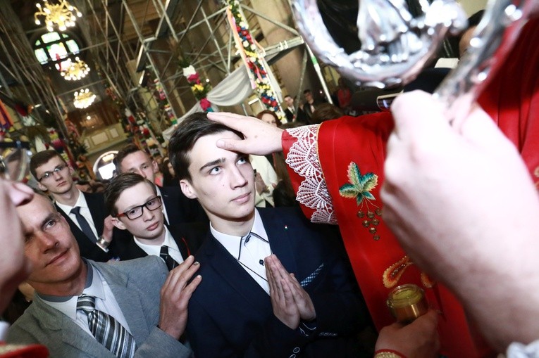 Bierzmowanie w Limanowej, cz. II