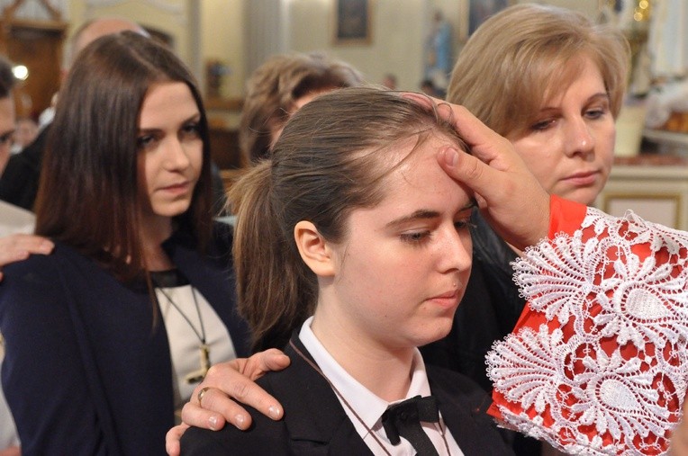 Bierzmowanie w Luszowicach