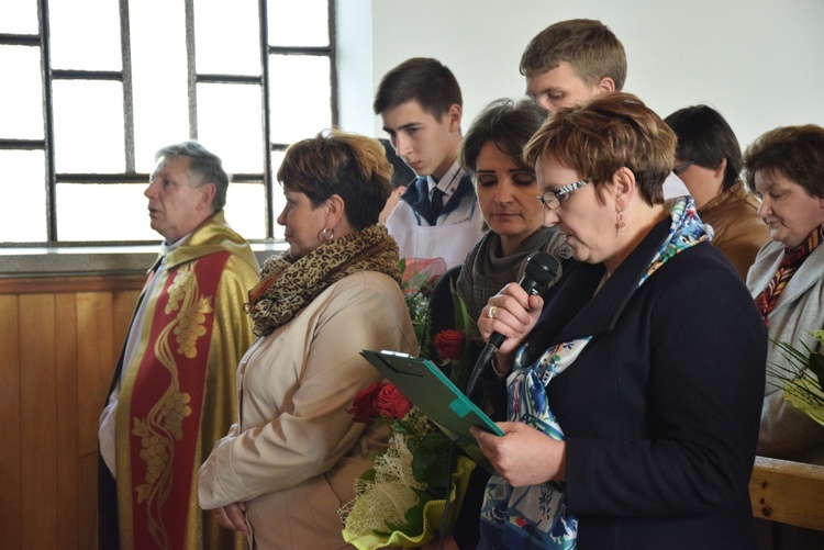 Powitanie ikony MB Częstochowskiej w parafii Sobótka