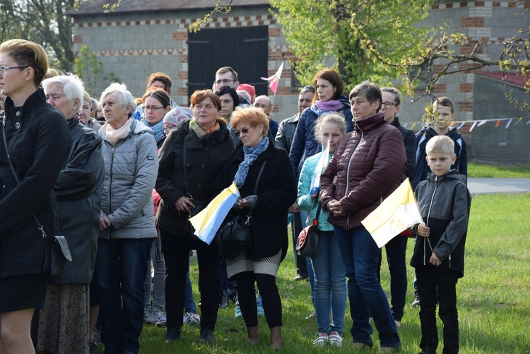 Powitanie ikony MB Częstochowskiej w parafii Sobótka