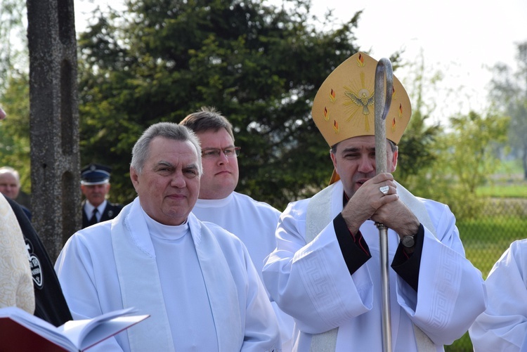 Powitanie ikony MB Częstochowskiej w parafii Sobótka