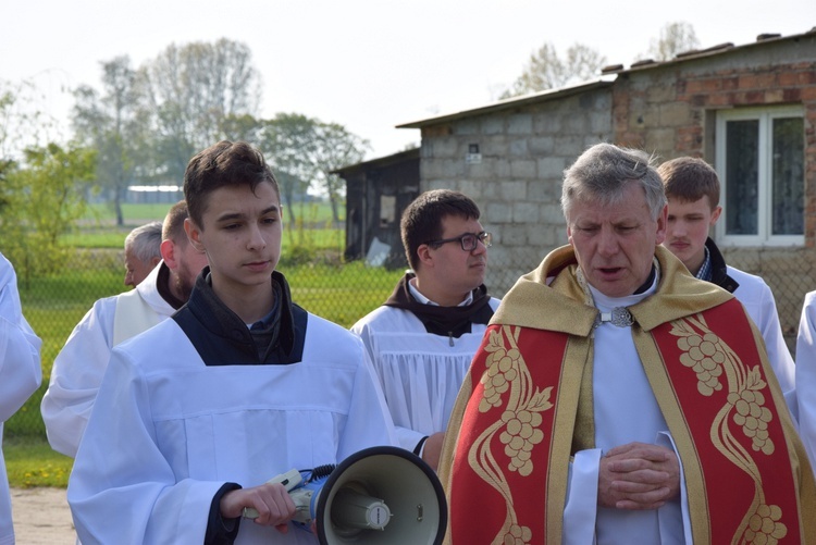 Powitanie ikony MB Częstochowskiej w parafii Sobótka