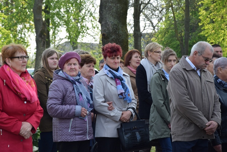 Powitanie ikony MB Częstochowskiej w parafii Sobótka