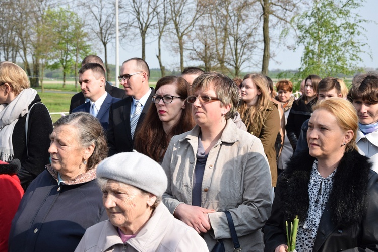 Powitanie ikony MB Częstochowskiej w parafii Sobótka