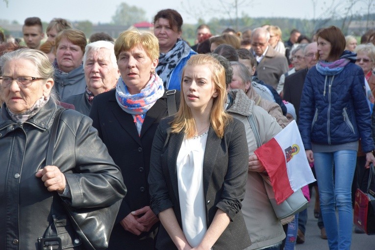 Powitanie ikony MB Częstochowskiej w parafii Sobótka