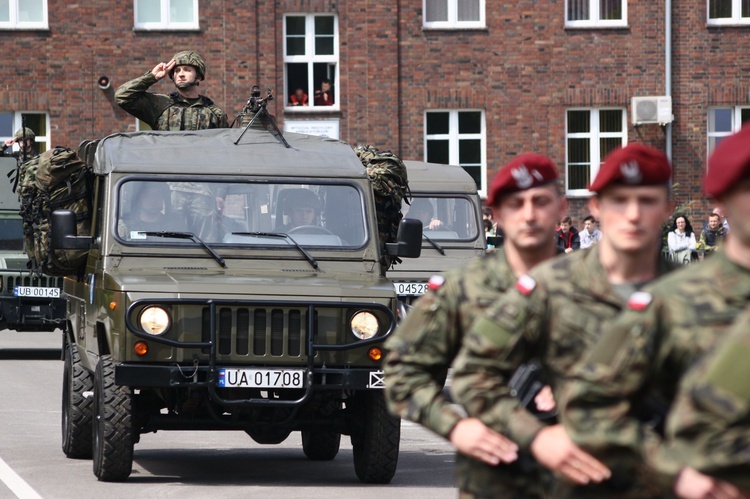 Pożegnanie żołnierzy 36. zmiany PKW KFOR w Kosowie