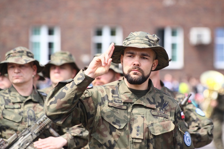 Pożegnanie żołnierzy 36. zmiany PKW KFOR w Kosowie