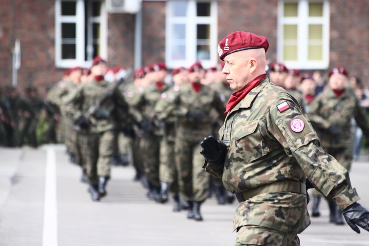 Pożegnanie żołnierzy 36. zmiany PKW KFOR w Kosowie