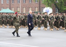 Pożegnanie żołnierzy 36. zmiany PKW KFOR w Kosowie