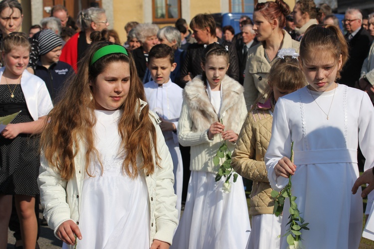 Powitanie ikony MB Częstochowskiej w Mazewie