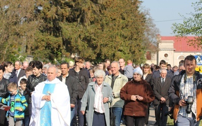 Powitanie ikony MB Częstochowskiej w Mazewie