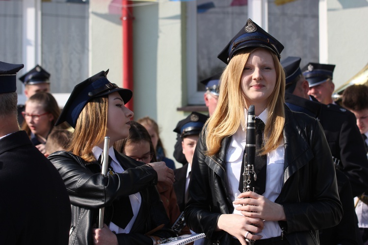 Powitanie ikony MB Częstochowskiej w Mazewie