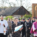 Powitanie ikony MB Częstochowskiej w Mazewie