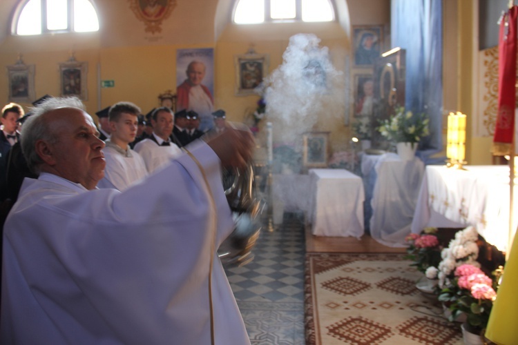 Powitanie ikony MB Częstochowskiej w Mazewie