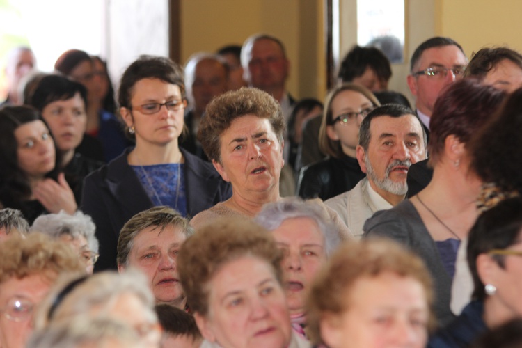 Powitanie ikony MB Częstochowskiej w Mazewie