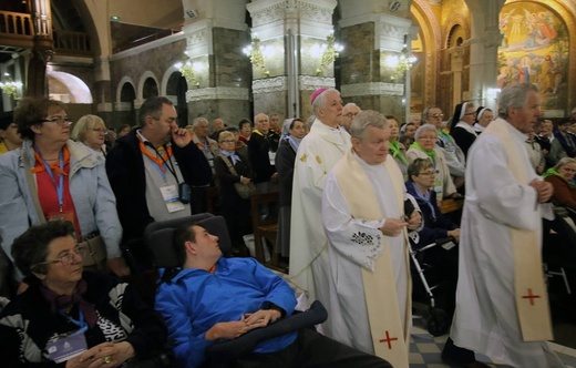 Msza święta w Bazylice Różańcowej