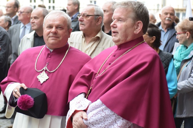 Tuż przed koronacją Świdnickiej Pani w słońcu