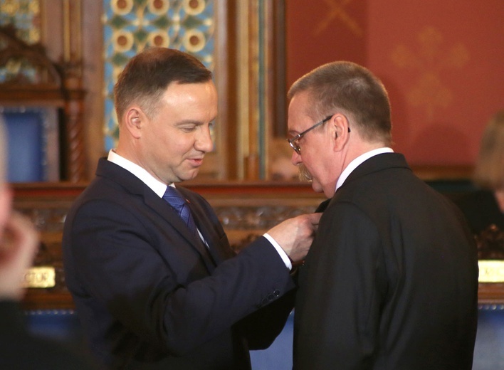 Andrzej Duda odznaczył działaczy i współpracowników SKS