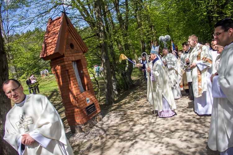 Poświęcenie kapliczek w Gietrzwałdzie