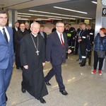 Abp Marek Jędraszewski w Kraków Airport 