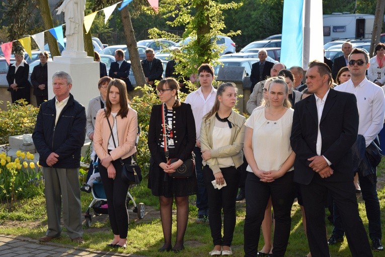 Powitanie ikony MB Częstochowskiej w Topoli Królewskiej